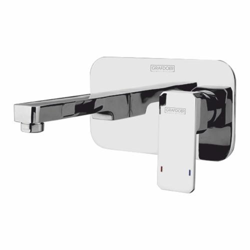 Single Lever Basin Mixer Wall Mounted Exposed Parts Kit